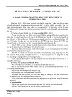 kế hoạch hoạt động tổ KHXH 11-12