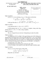 đề thi HSG Quảng Ninh năm học10-11