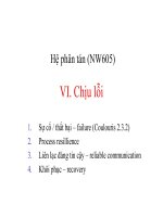 Chịu lỗi hệ phân tán (NW605)