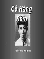 Cô hàng xóm
