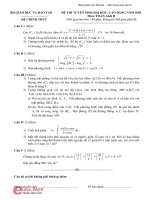 ĐỀ-ĐH KHỐI B-2005