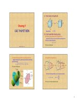 Chương 5 các thuyết bền