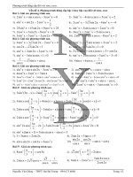 PT đẳng cấp đối với sinx, cosx