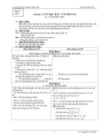 ĐẠI SỐ 9 HỌC KÌ I - CÀ MAU