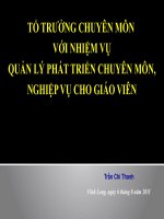 Tập huấn TTCM (CD4)