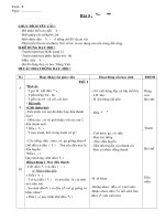 giáo án lớp 1, tuần 1 đến 5