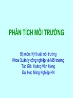 phân tích môi trương1