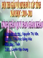 Luyện tập chung tiêt 106
