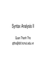 slike bài giảng môn chương trình dịch chương 4 syntax analysis