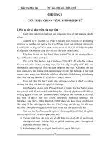 kiến trúc máy tính giới thiệu chung về máy tính điện tử