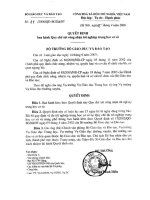 Quy chế xét TN.THCS