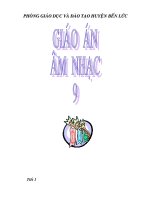 Giáo án 9 - Lộc Q3