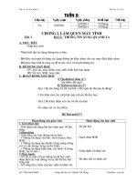 giáo án tin học  quyển 1 tuần 2