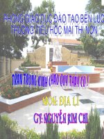 bài 3: HĐSX của người dân ở Hoàng Liên Sơn