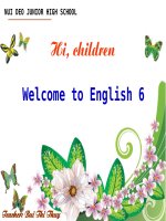 ANH 6- UNIT 2- LESON 5