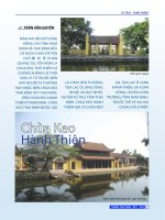 ngôi chùa của cổ vật và niềm tin