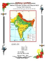 bìa  giáo án địa: Đẹp