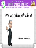 Kỹ năng giải quyết vấn đề