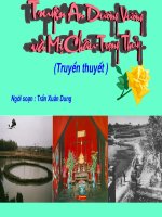 Truyện An Dương Vương và Mị Châu - Trọng Thủy( Truyền thuyết).