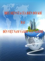 biến đổi khí hậu việt nam