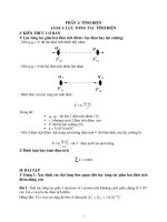 CHUYÊN ĐỀ BỒI DUÕNG LÝ 11NC