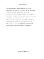 4 CHUYÊN ĐỀ TẬP HUẤN TTCM