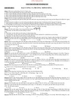 SÓNG CƠ LTĐH CHO HS KHÁ GIỎI