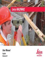 leica user manual english version 2 0