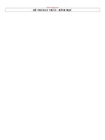 HH không gian trong đề thi ĐH