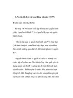 Ôn thi công chức môn kiến thức chung