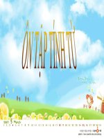 ÔN TẬP TÍNH TỪ