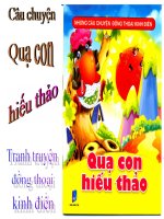 Kể chuyện Quạ con hiếu thảo