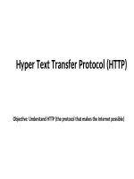 slike bài giảng web thế hệ mới - trương thị diệu linh 11 hyper text transfer protocol (http