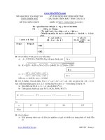 Đề thi đáp án môn Giải Toán trên MTCT lớp 9 - 2010-2011 Huế