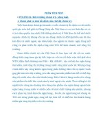 phân tích môi trường kinh doanh của Ngân hàng  Phân tích PES