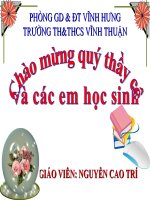 TAP DOC 4: CON CHUON CHUON NUOC