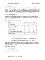 Phần tính toán thiết kế nhà máy xử lý nước thải của dãy nhà hàng ven biển phạm văn đồng   đà nẵng