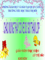 Vẽ đề tài vườn cây