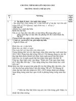 chương trình ĐH liên đội 2011-2012