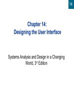 slike bài giảng ứng dụng xây dựng hệ thống thông tin chương 14 designing the user interface