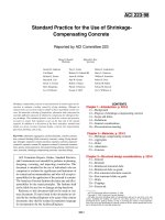 standard practice for the use of shrinkage- compensating concrete