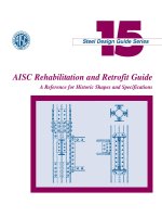 aisc design guide 15 - aisc rehabilitation and retrofit guide