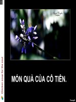 Món quà của cô.