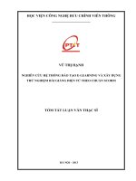 NGHIÊN CỨU HỆ THỐNG ĐÀO TẠO ELEARNING VÀ XÂY DỰNG  THỬ NGHIỆM BÀI GIẢNG ĐIỆN TỬ THEO CHUẨN SCORM