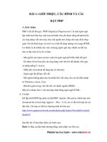 lập trình website động bằng php và mysql cơ bản