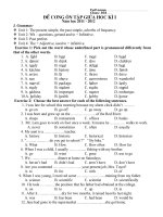 Đề cương giữa HKI