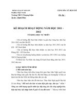 KE HOACH TO TU NHIEN (2011-2012)