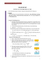 Ôn tập Chương VII_VL10-Nguyên lý I NĐLH