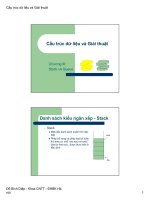 slike bài giảng cấu trúc dữ liệu và giải thuật - đỗ bích diệp chương 4 stack và queue