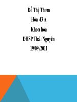 sự biến đổi tuần hoàn tính chất các nguyên tố hóa học. đinh luật tuần hoàn